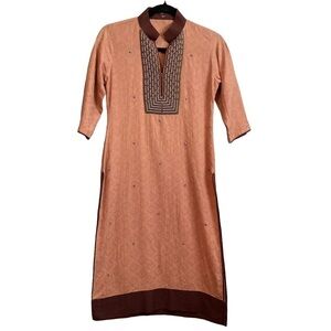 Junaid Jamshed All Over Beading Kurta Size XS